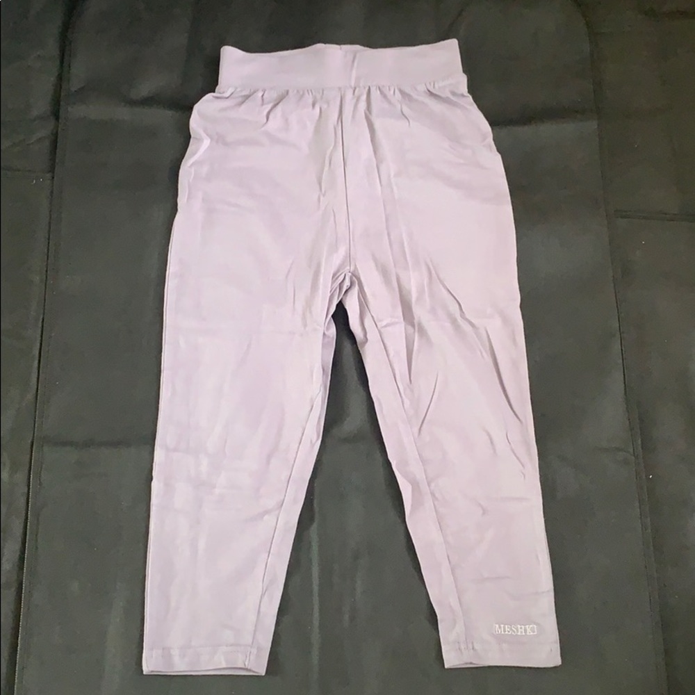 MESHKI CAPRI LEGGIN GRAY XS